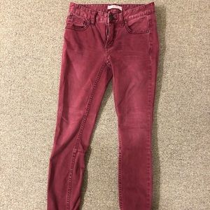 FREE PEOPLE red jeans